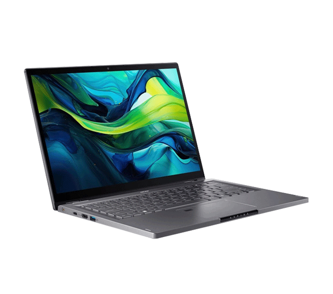 Acer Aspire Spin ASP14-51MTN-51FY-C5 120U-8GB-SSD 512GB-14"WUXGA-50Wh-WIFI6E+BT-SteelGray-3Y