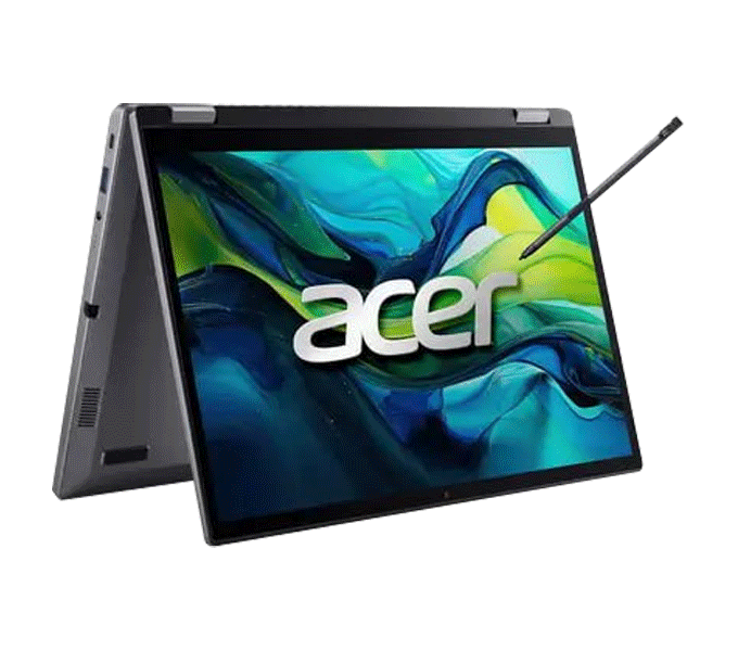 Acer Aspire Spin ASP14-51MTN-51FY-C5 120U-8GB-SSD 512GB-14"WUXGA-50Wh-WIFI6E+BT-SteelGray-3Y