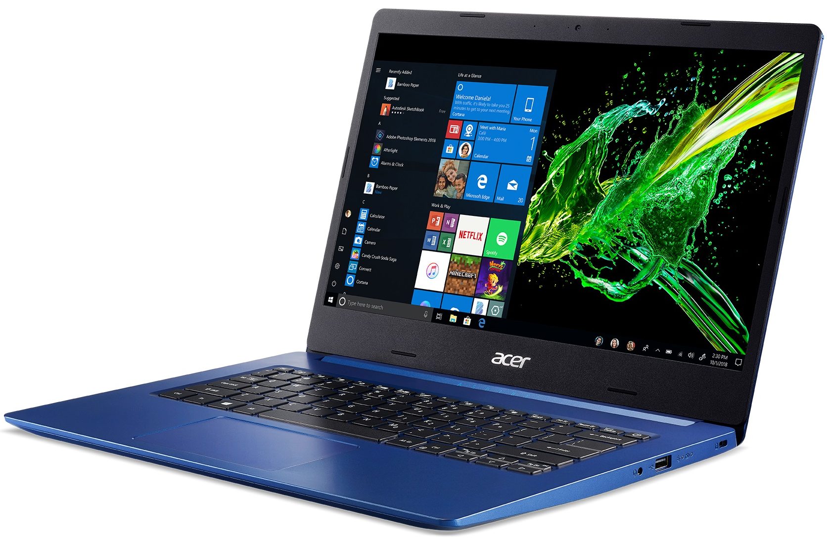 Acer Aspire 5 A514-55G-36HN-Ci3-1215U-14"FHDIPS-4GB-SSD512GB-NoODD-MX5502GB-Backlight-ActiBlu(2Y) 